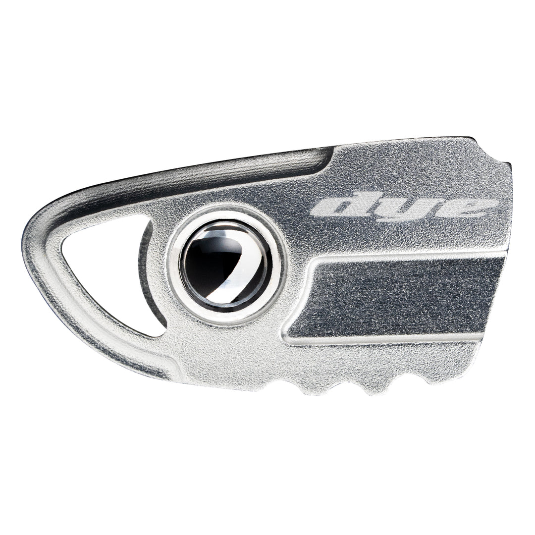 Aluminium Knob silber