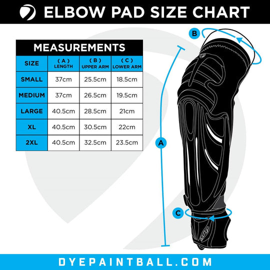 PERFORMANCE ELBOW PADS BLUE - DYE Precision Germany GmbH