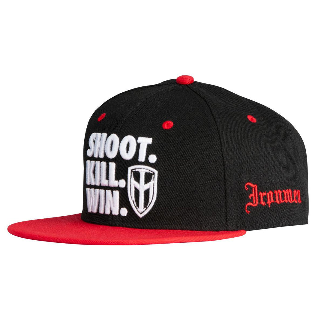 DYE HAT SNAP IM SKW BLACK/RED SNAP BACK - DYE Precision Germany GmbH