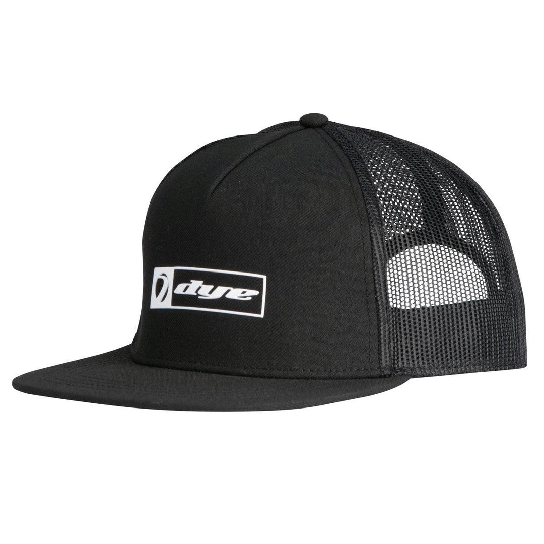 DYE HAT SQUARED TRUCKER BLACK/WHITE SNAP BACK - DYE Precision Germany GmbH