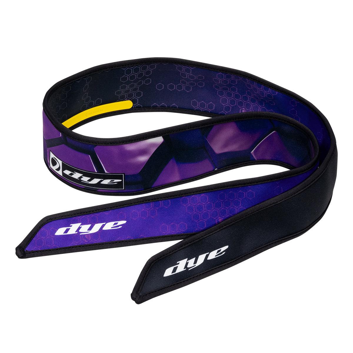 DYE X HALO - HEAD TIE - HEX 3D PURPLE - DYE Precision Germany GmbH