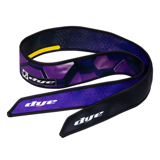 DYE X HALO - HEAD TIE - HEX 3D PURPLE