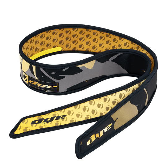 DYE X HALO - HEAD TIE - MARBLED GOLD