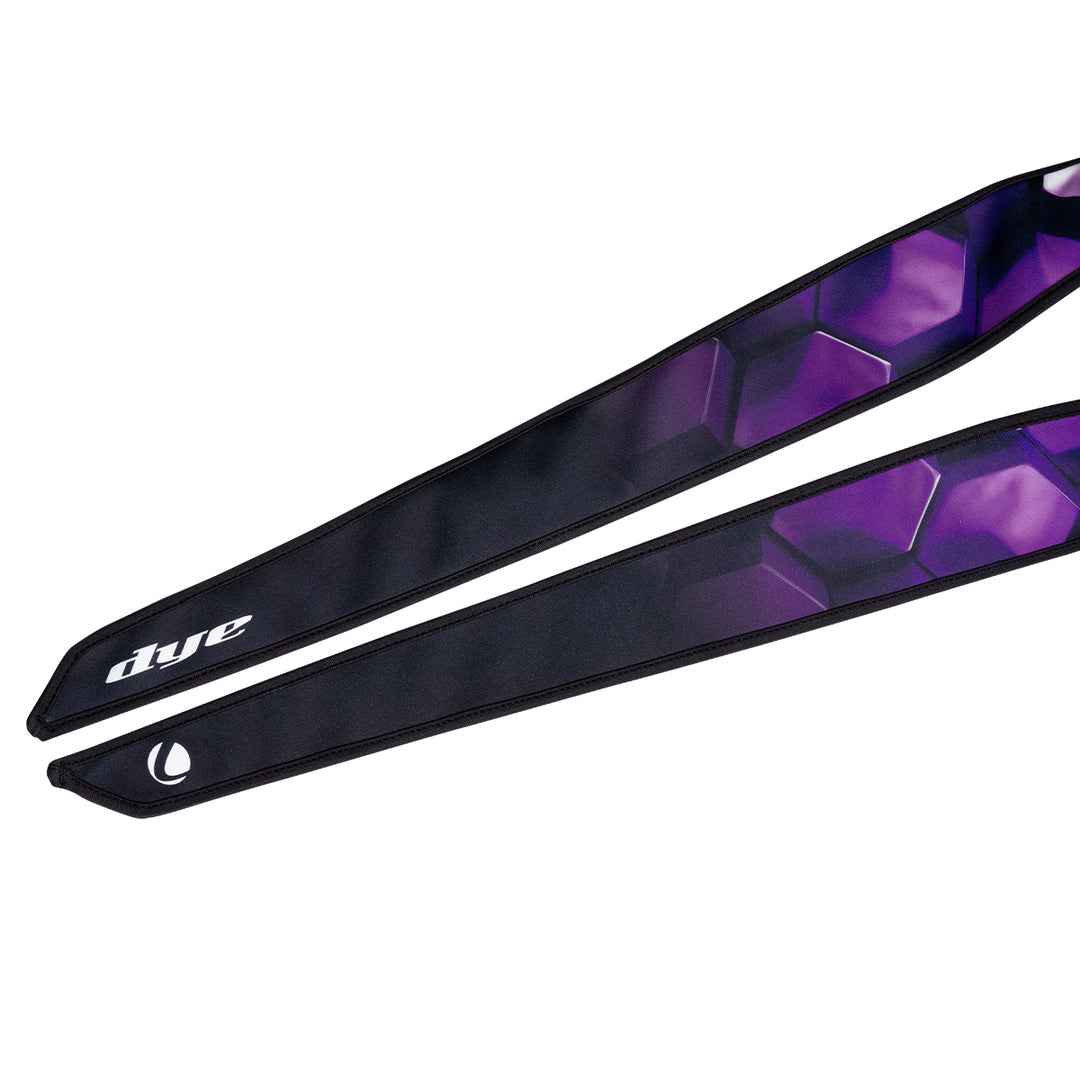 DYE X HALO - HEAD TIE - HEX 3D PURPLE