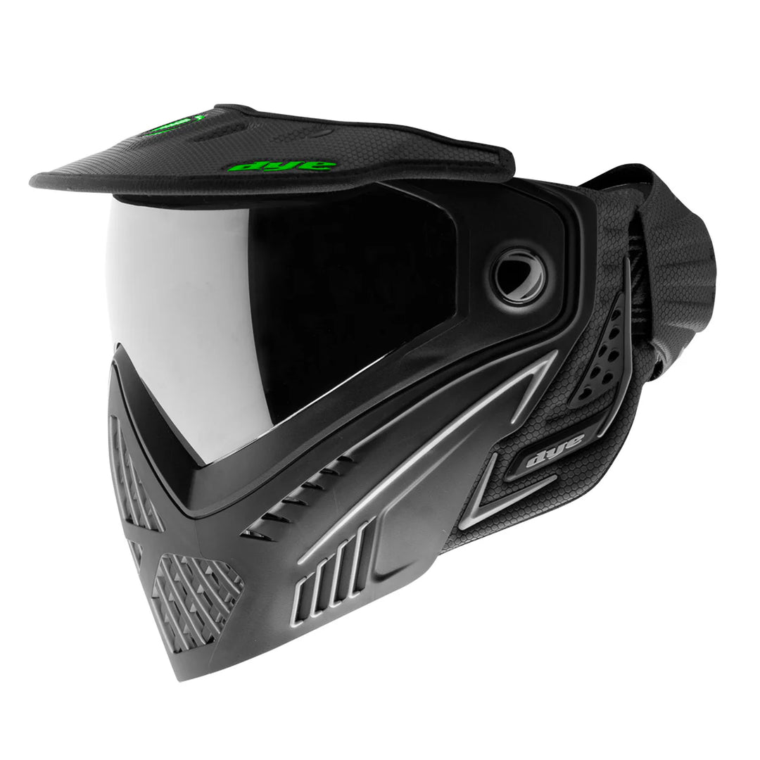 DYE i4/i5 Wing Visor Lime / Black