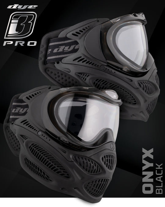 DYE i3 PRO GOGGLE - ONYX BLACK