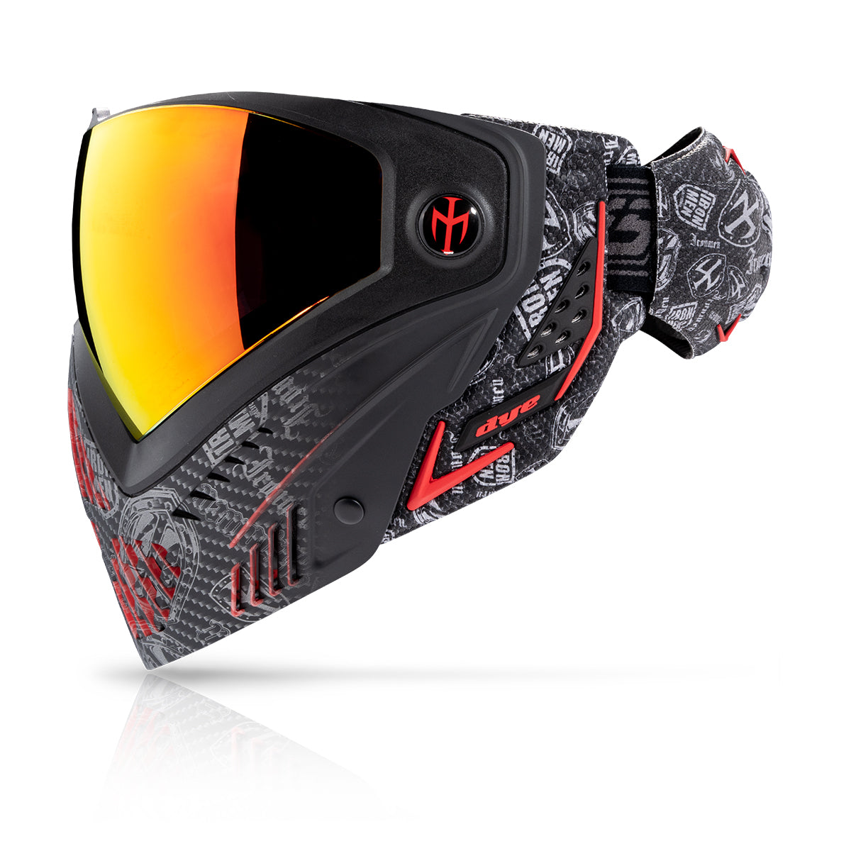 DYE i5 ゴーグル ブラック/レッド/ミラー DYE i5 GOGGLE - IM SHIELDS – DYE Precision Germany GmbH