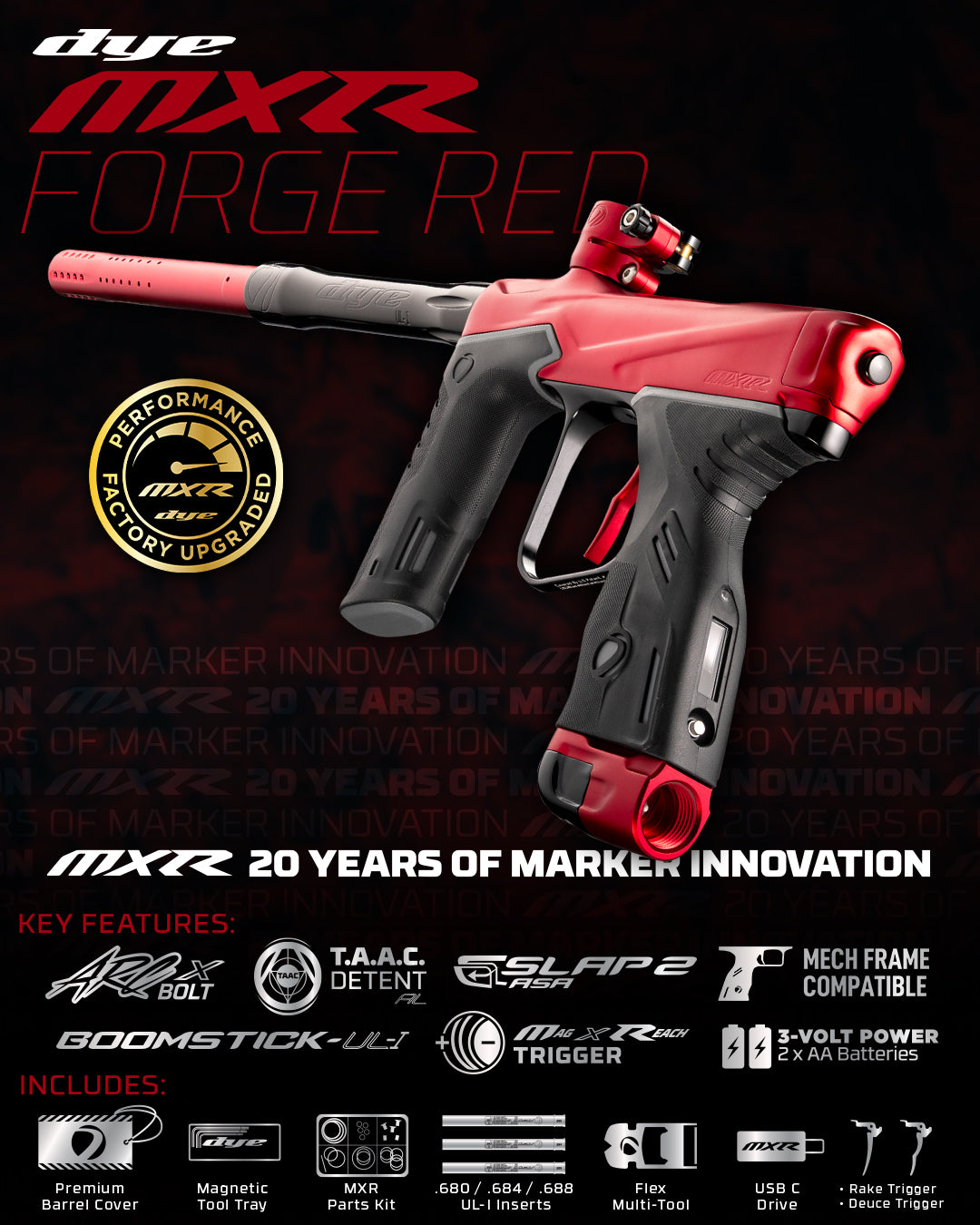 MXR FORGE RED