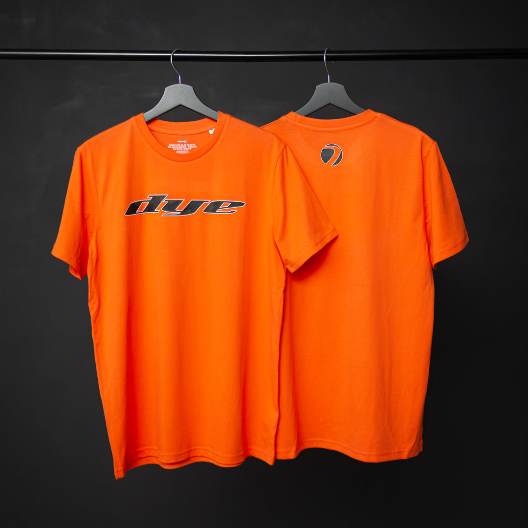 SHIRT DYE ICONIC - Orange camouflage foncé